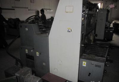 二手日本原裝濱田四開單色膠印機(jī)展示與細(xì)節(jié)解析